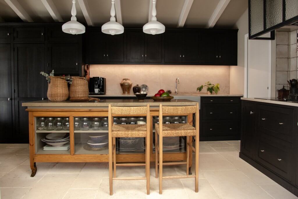 ebenisterie cuisine sur mesure design luxe