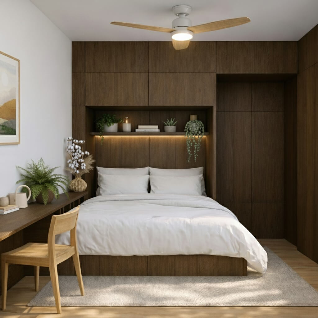 agencement interieur bois luxe design contemporain artisan d'art ebeniste